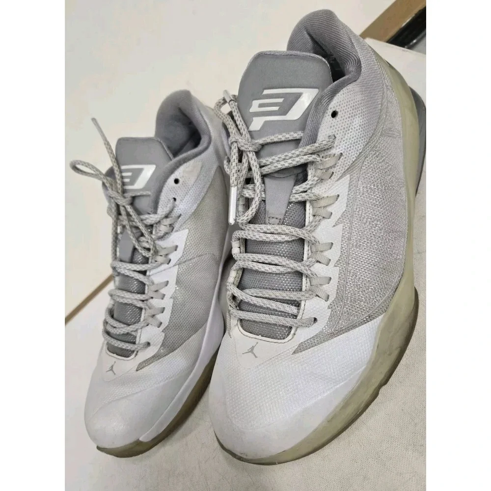 JORDAN CP3.VIII Men's Basketball Shoes White All Star Platinum Sneakers Sz 10